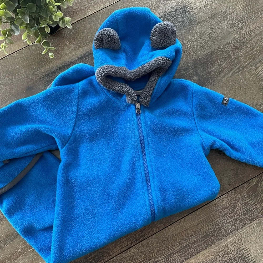 SOLD Columbia Royal Blue Snow Bunting suit, 6-12 months - Picture 1 of 7